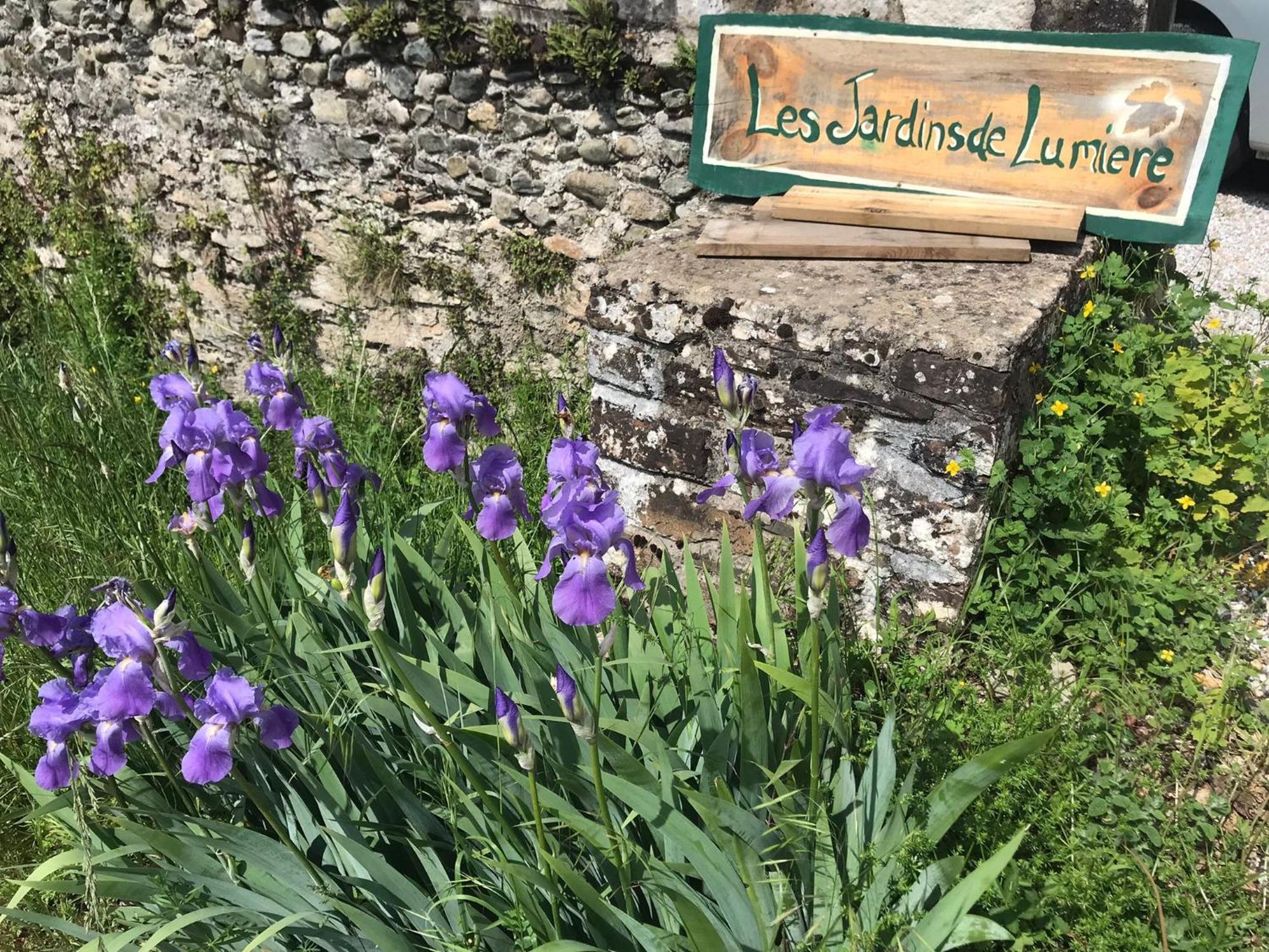 Les Jardins De Lumiere Bed and Breakfast Brusque Exteriör bild